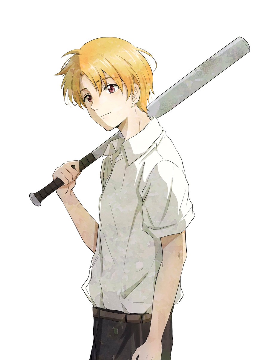houjou satoshi (higurashi no naku koro ni) drawn by shosudo