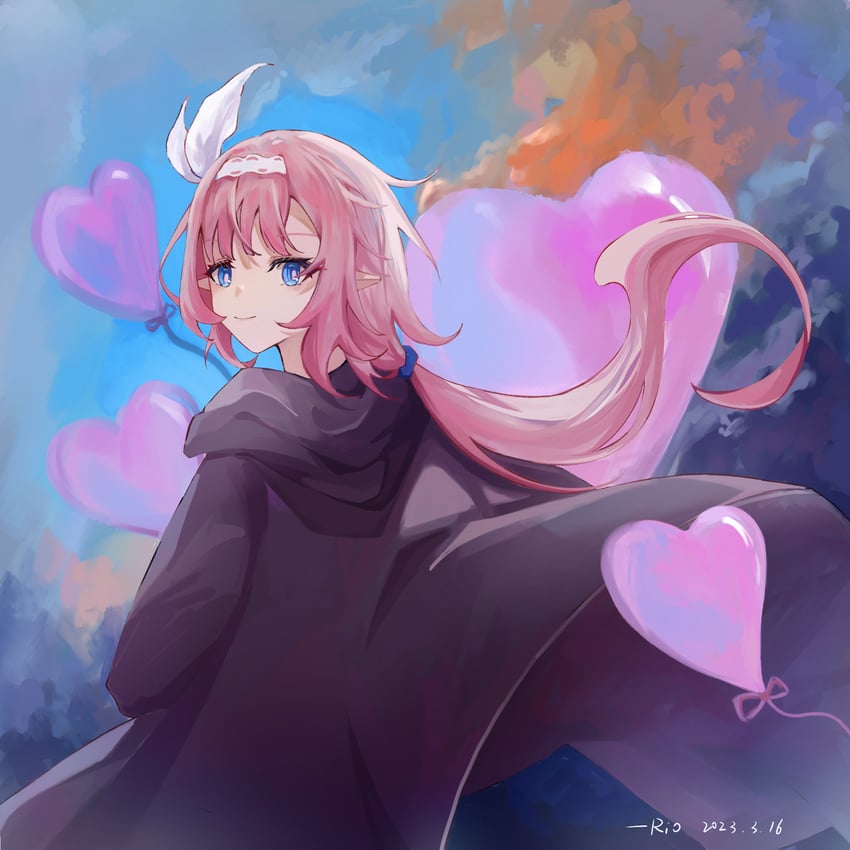 elysia (honkai and 1 more) drawn by rio_(user_kzxp8757)