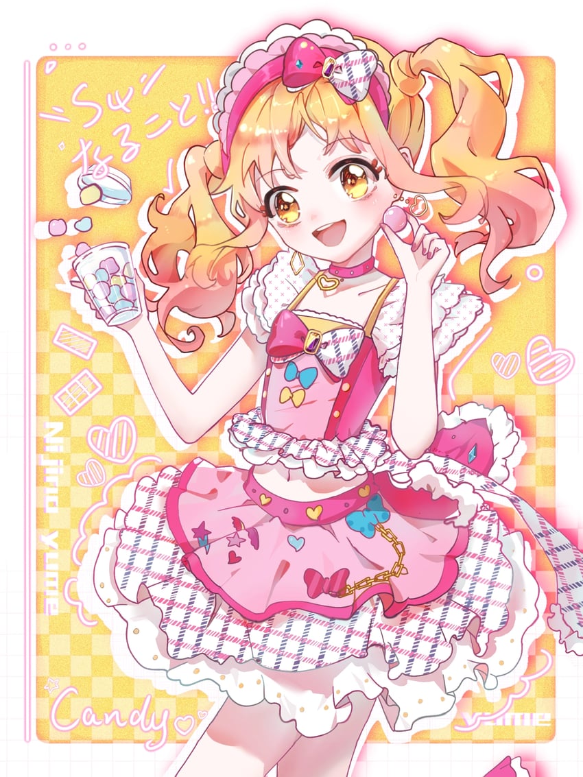 nijino yume (aikatsu! and 1 more) drawn by chazui_ranyi