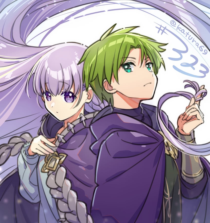 sophia and raigh (fire emblem and 1 more) drawn by katsura_ichiho