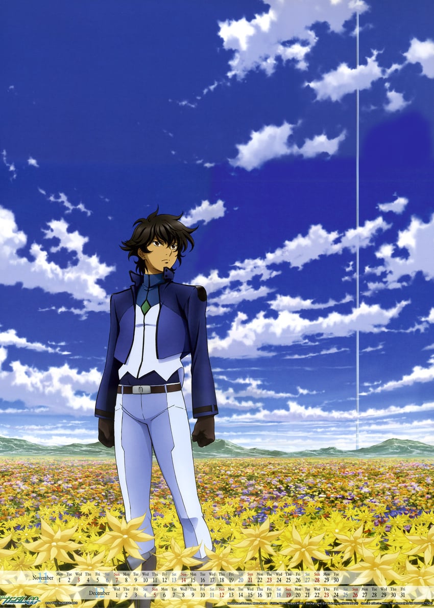 setsuna f. seiei (gundam and 1 more) drawn by matsukawa_tetsuya and wakamatsu_eiji