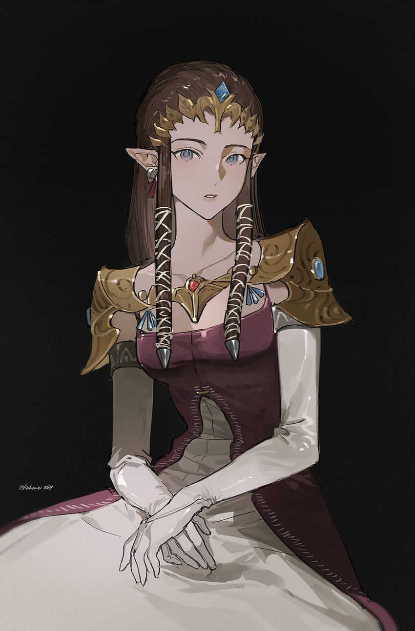 princess zelda (the legend of zelda and 1 more) drawn by akihare