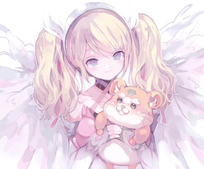 mercy (overwatch and 1 more) drawn by yukari_(rihenara_doll)