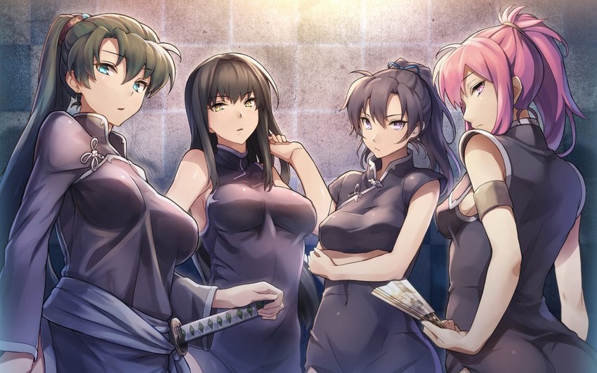 lyn, fir, marisa, and karla (fire emblem and 4 more) drawn by sajittari