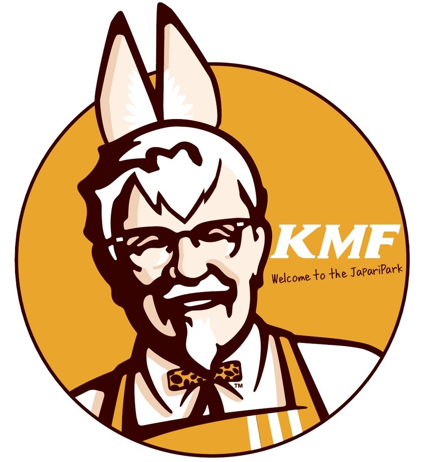 serval and colonel sanders (kemono friends and 1 more)