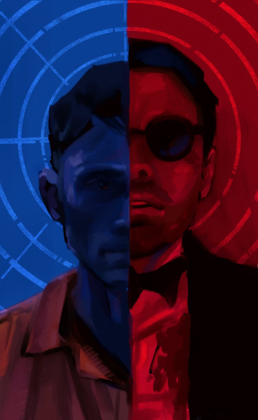 matt murdock and bullseye (marvel and 2 more) drawn by geti_09