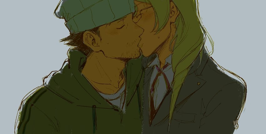 phoenix wright and kristoph gavin (ace attorney and 1 more) drawn by ringo_orihara