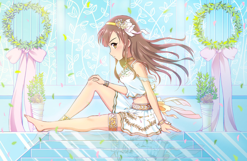mizumoto yukari (idolmaster and 1 more) drawn by toufuu