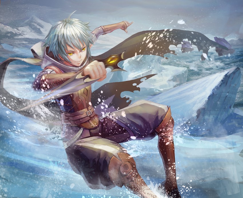 pixiv fantasia and 1 more drawn by qian_qiu