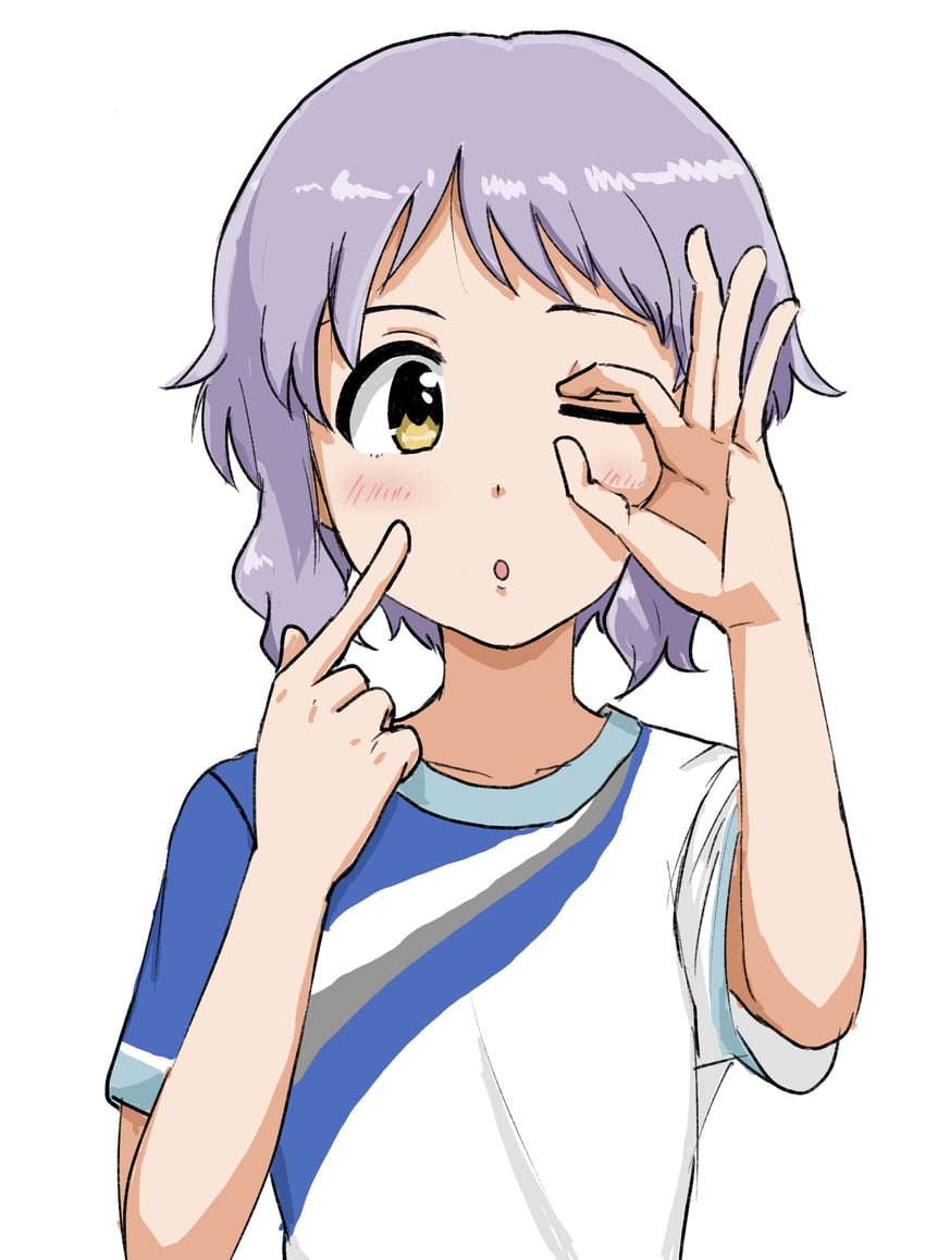 makabe mizuki (idolmaster and 2 more) drawn by age1fullgrandpa