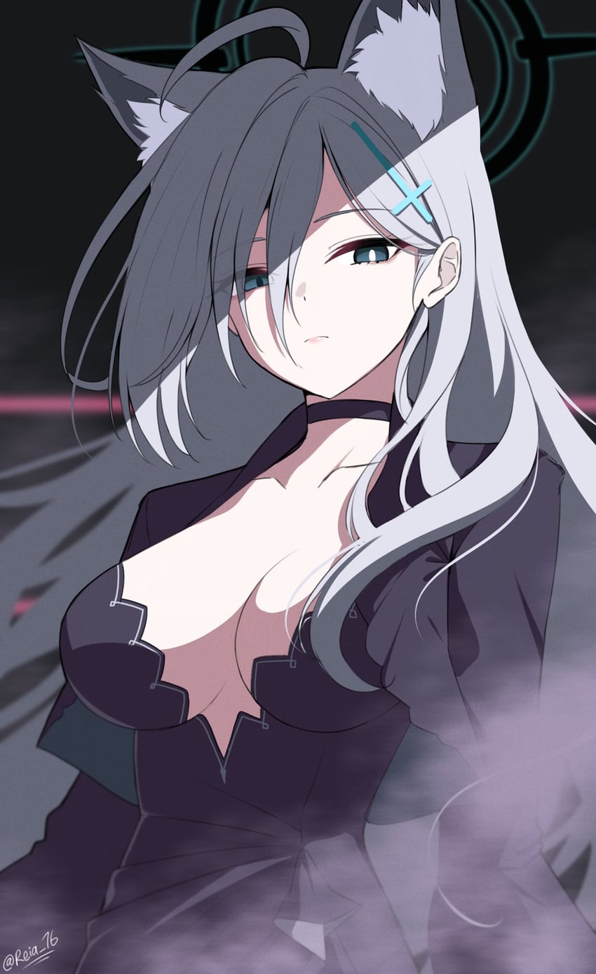 shiroko and shiroko terror (blue archive) drawn by reia_76