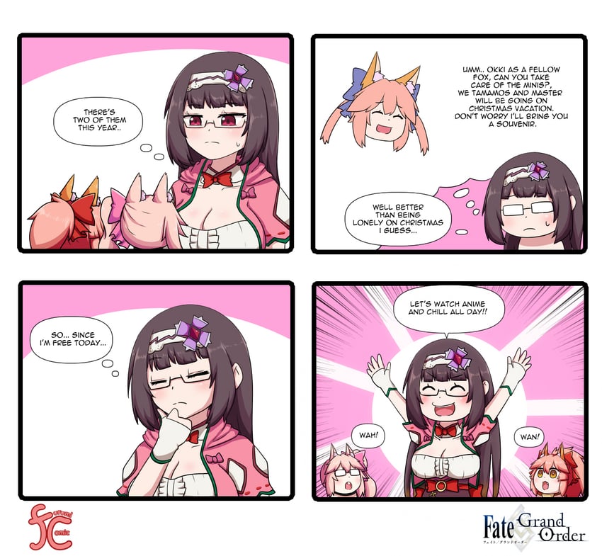tamamo, tamamo no mae, tamamo cat, koyanskaya, and osakabehime (fate and 2 more) drawn by keita_naruzawa