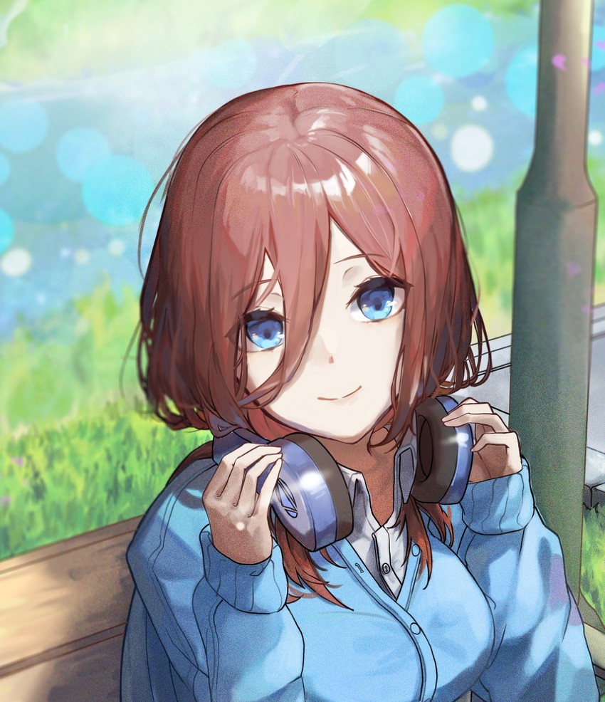 nakano miku (go-toubun no hanayome) drawn by hone_(hone_art)