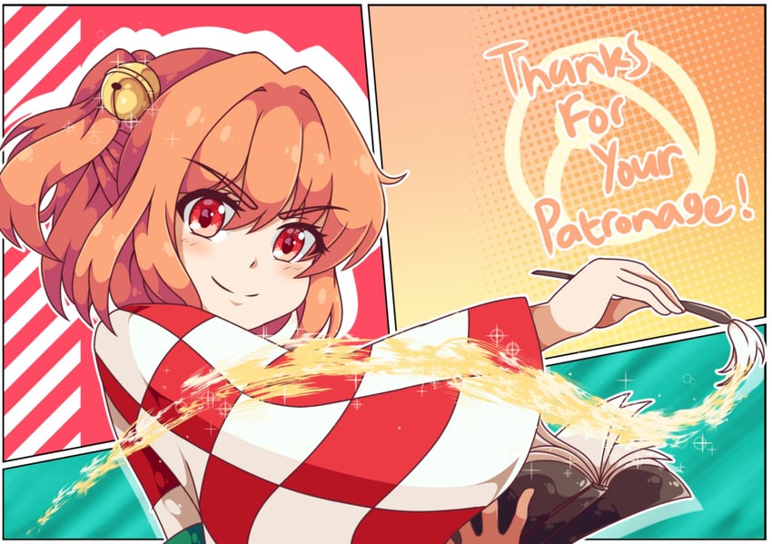 motoori kosuzu (touhou and 1 more) drawn by neferkitty