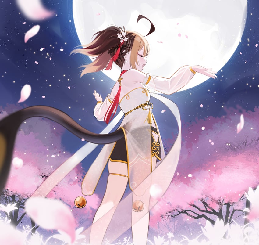 gigi murin (hololive and 1 more) drawn by hoshi_usagi