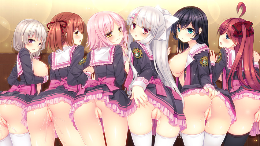 calendula officinalis, lycoris radiata, kamishiro aoi, doumyouji sakurako, maritima malcolmia, and 1 more (kyuuketsu hime no libra) drawn by kuroe_(sugarberry) and miyasu_risa