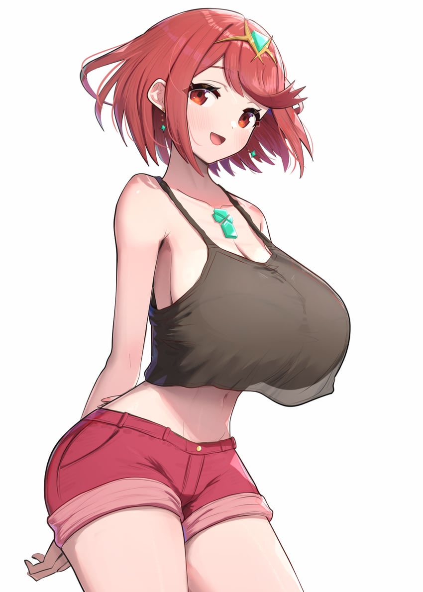 pyra (xenoblade chronicles and 1 more) drawn by gonzarez