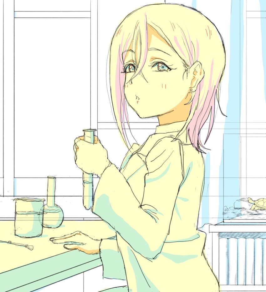 wakana shiki (love live! and 1 more) drawn by yaji11093