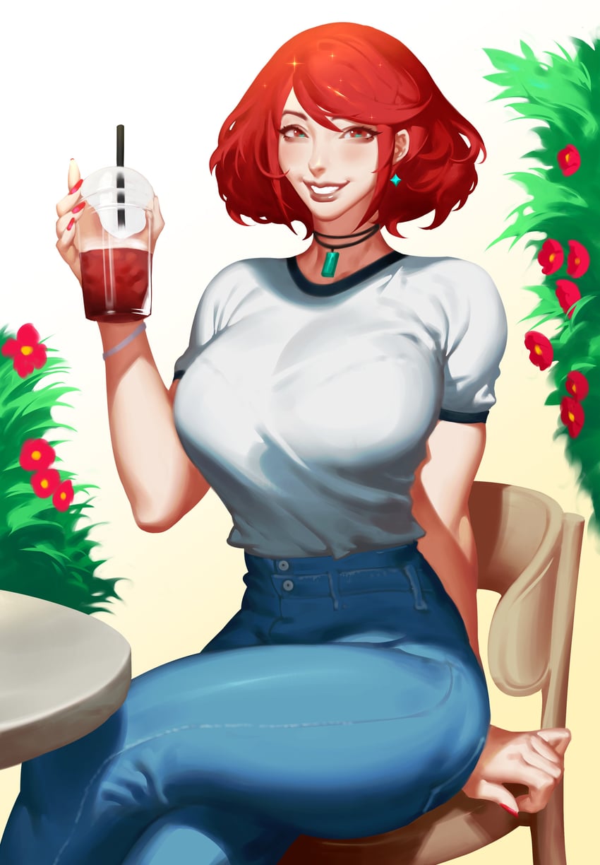 pyra (xenoblade chronicles and 1 more) drawn by zelus