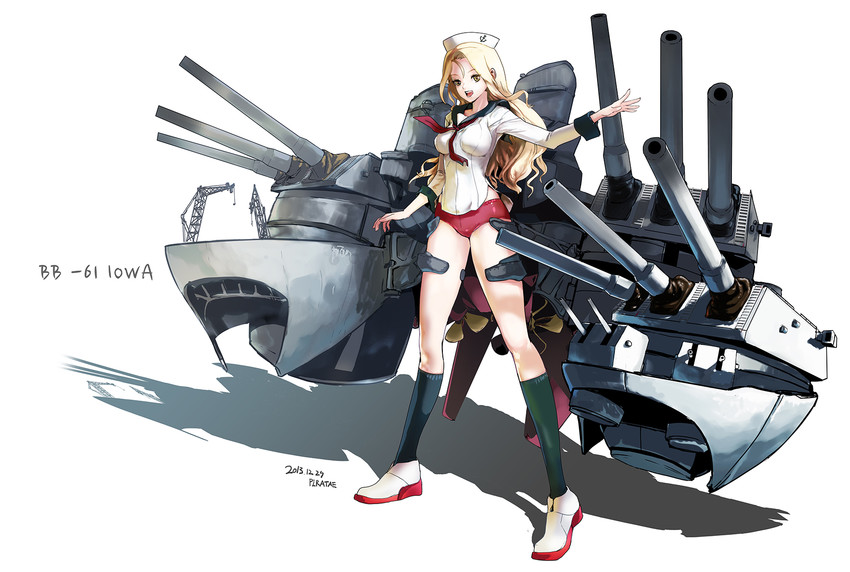 uss iowa (original and 1 more) drawn by pirata_(gailtonatiu)