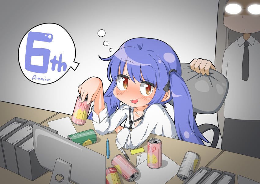 essex and shangri-la (azur lane) drawn by luna_tiha