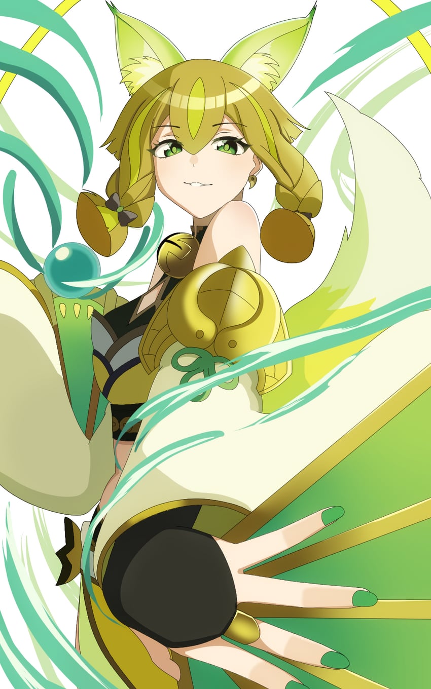 hu-li the jewel mikanko (yu-gi-oh!) drawn by norakuma