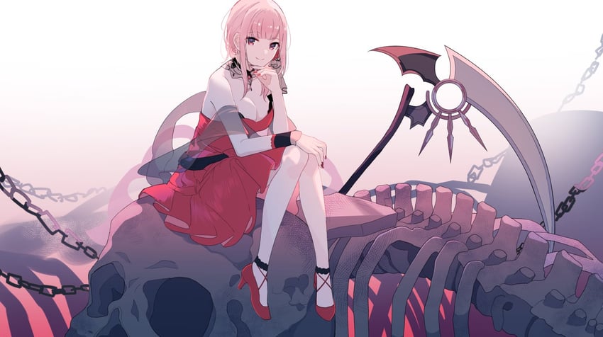 mori calliope (hololive and 1 more) drawn by sae1293