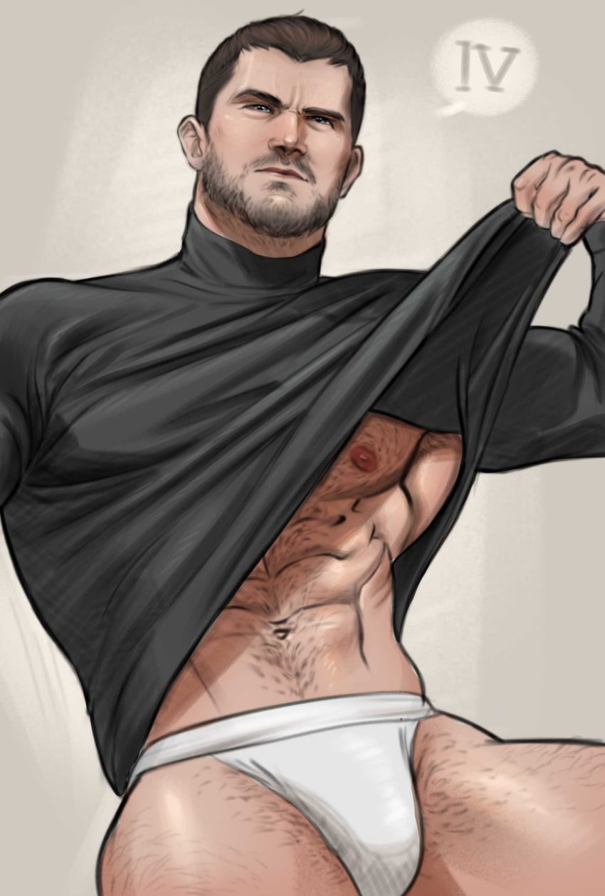 chris redfield (resident evil and 1 more) drawn by benjamin_(ivbenjaminart)