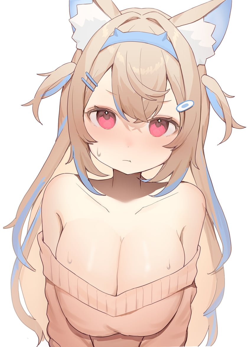 fuwawa abyssgard (hololive and 1 more) drawn by szuukie