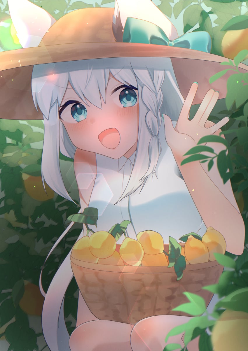 shirakami fubuki (hololive) drawn by 345_myk