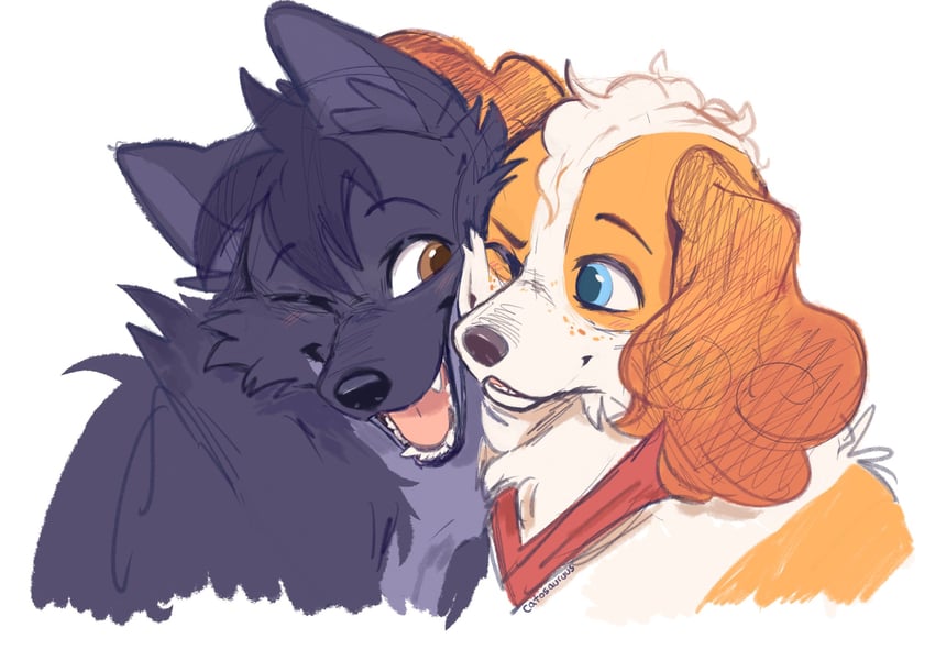 lupin and augustin prosper de belfort (belfort and lupin) drawn by catosauruus
