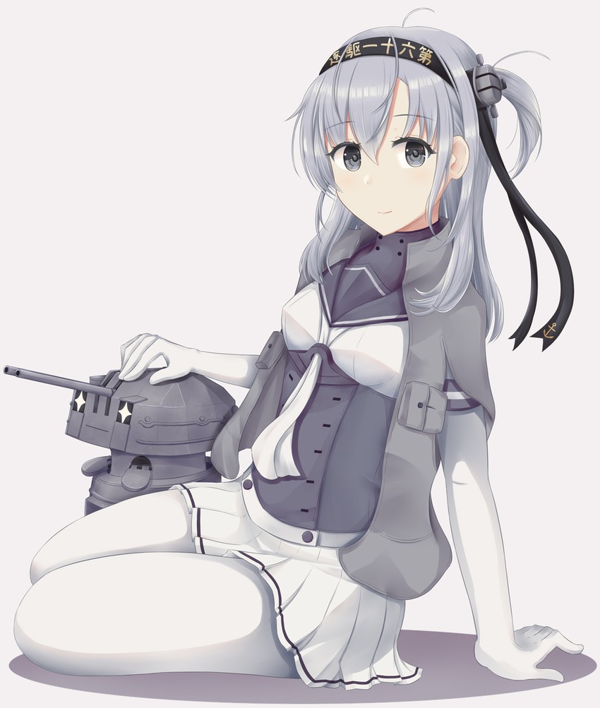 suzutsuki and chou-10cm-hou-chan (kantai collection) drawn by minakami_mimimi