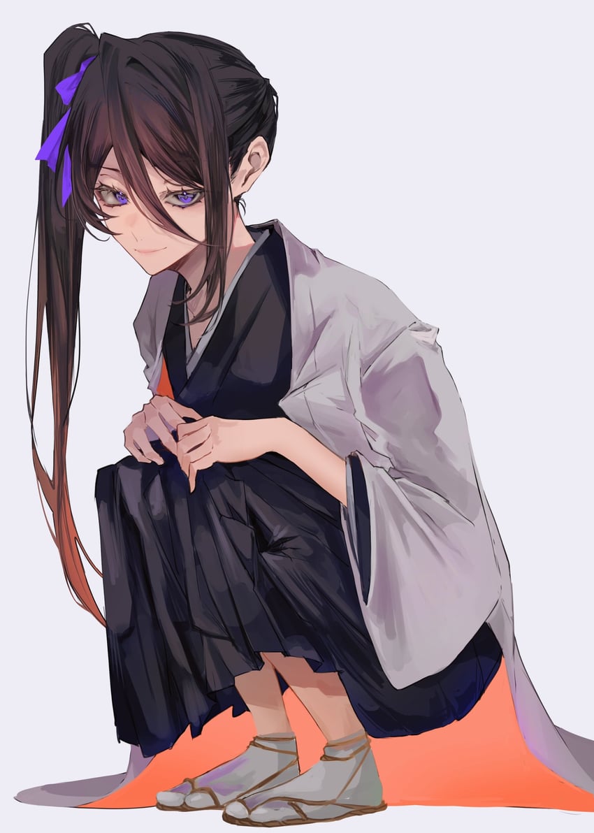 kuchiki rukia (bleach and 1 more) drawn by ui_1231