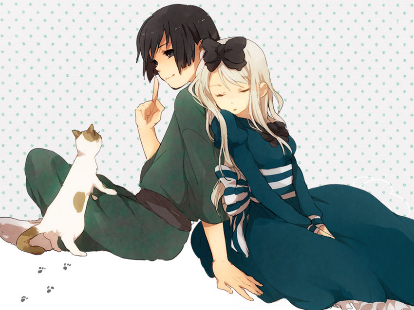 japan and belarus (axis powers hetalia) drawn by tomo_(sjim)