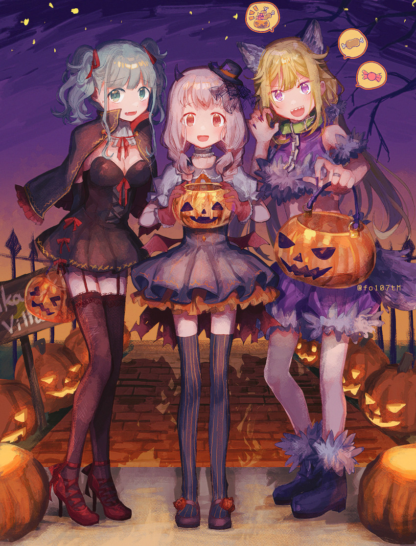 futaba sana, tamaki ui, and mitsuki felicia (mahou shoujo madoka magica and 1 more) drawn by totte