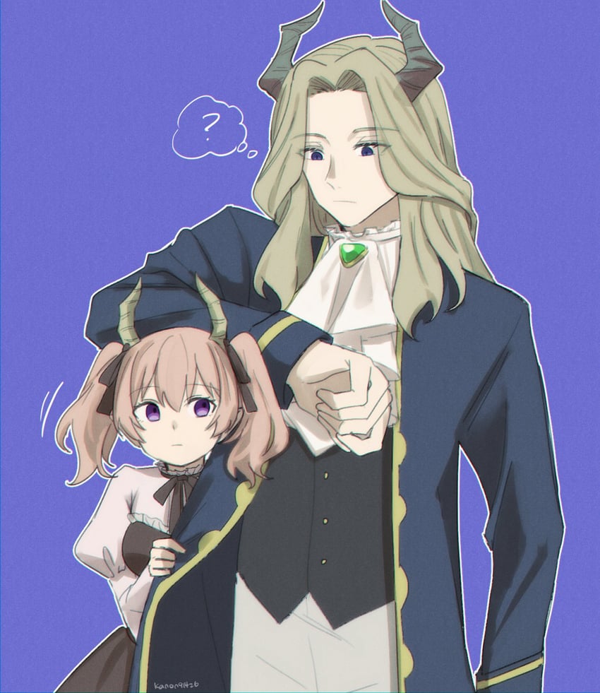 linie and lugner (sousou no frieren) drawn by feng_cheng_(kanon91426)