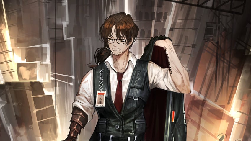 gregor (project moon and 1 more) drawn by nai_ga
