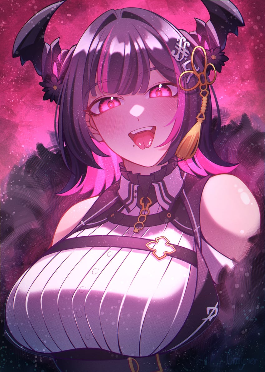 aradia ravencroft (hololive and 1 more) drawn by craymer