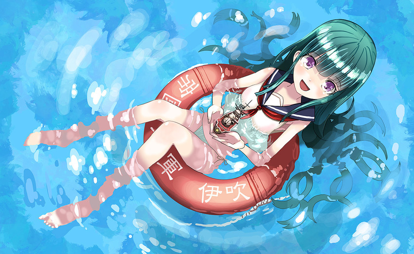 ibuki and fujiwara ibuki (teikoku gunkan ibuki) drawn by kanipanda
