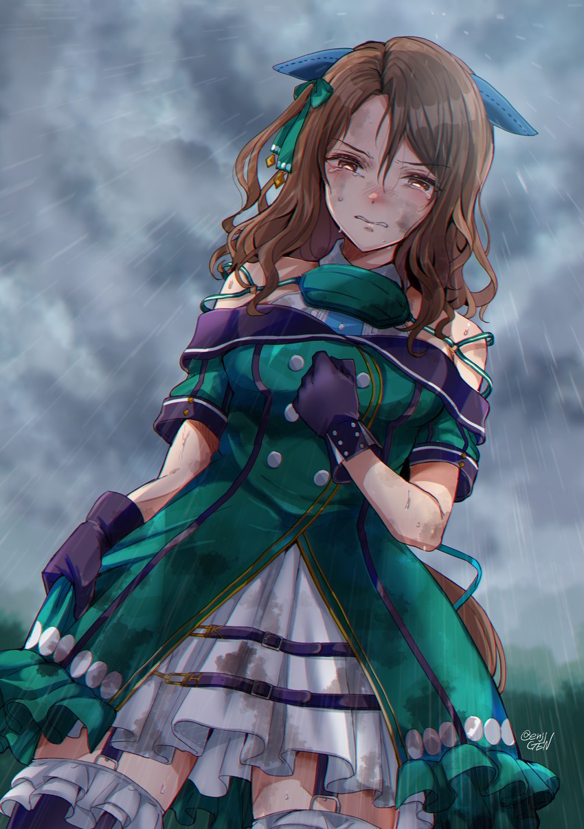 king halo (umamusume) drawn by gen_(enji)
