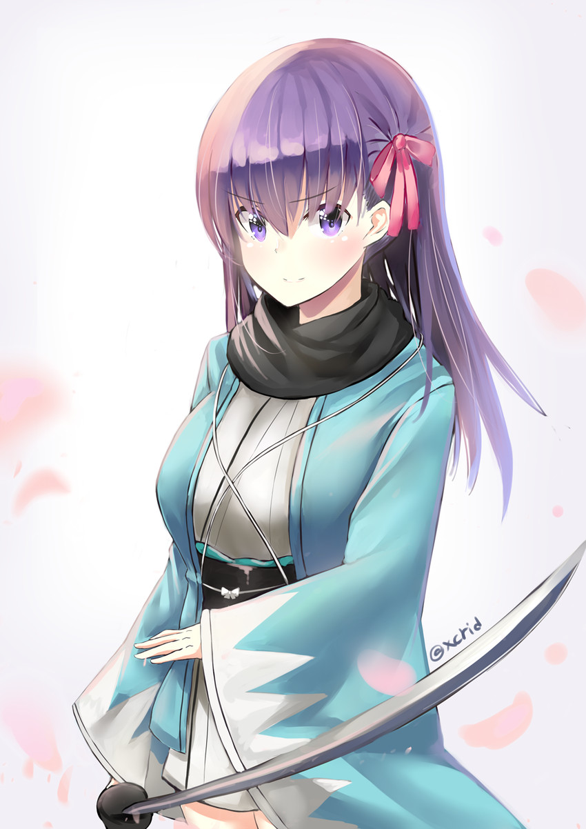 okita souji and matou sakura (fate and 2 more) drawn by i.f.s.f
