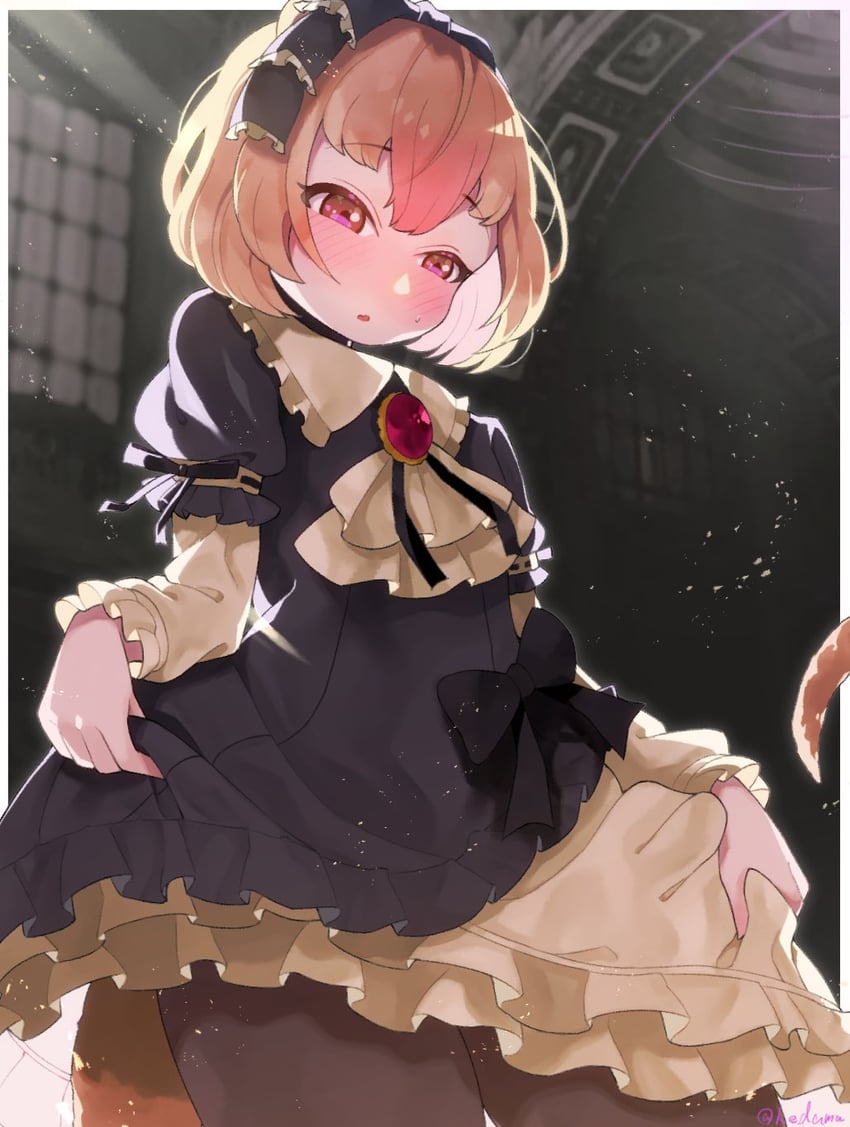 silky anteater (kemono friends and 1 more) drawn by kedama_(ughugjydthjdf)