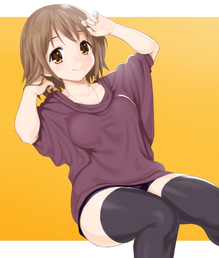 mimura kanako (idolmaster and 1 more) drawn by onsoku_inu
