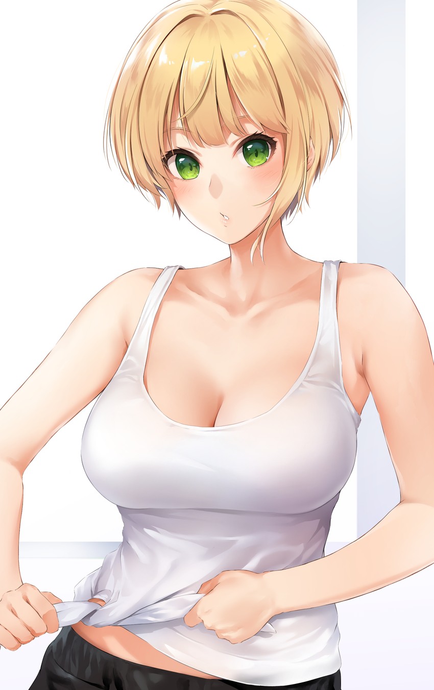 miyamoto frederica (idolmaster and 1 more) drawn by khanka_shui