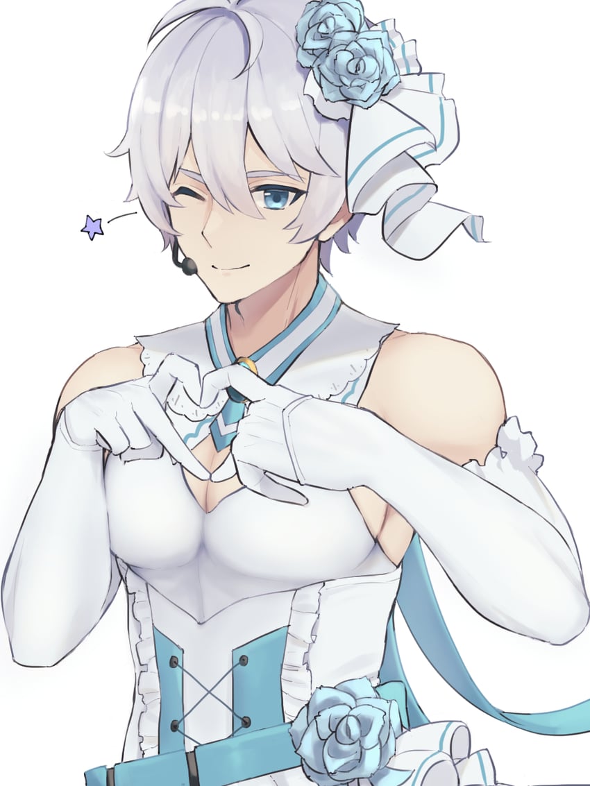 kevin kaslana (honkai and 1 more) drawn by ura_(hamburg_oniku)