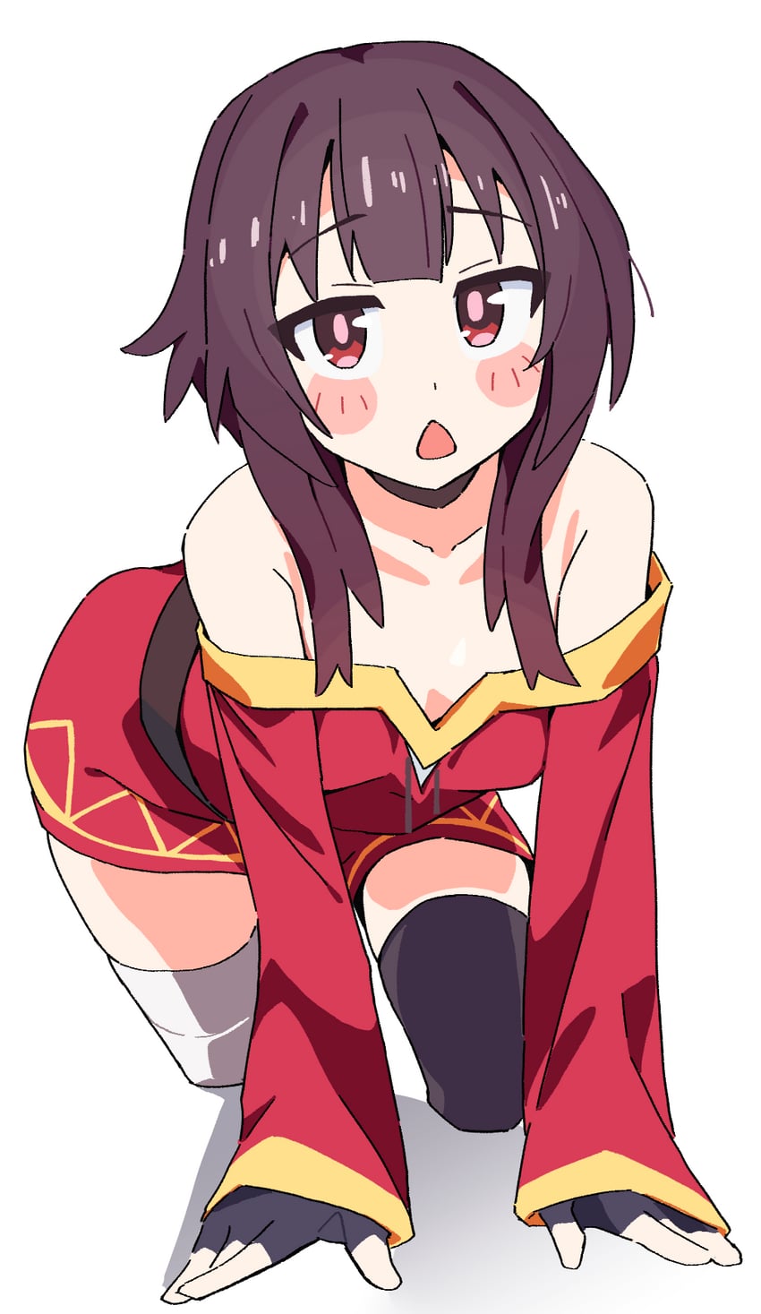megumin (kono subarashii sekai ni shukufuku wo!) drawn by noyama_takenoko