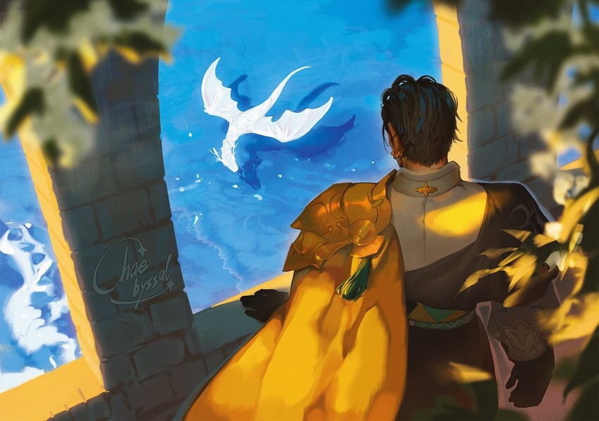 claude von riegan (fire emblem and 1 more) drawn by chaebyssal