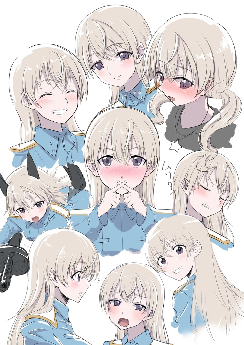 eila ilmatar juutilainen (world witches series and 1 more) drawn by kumi_cure