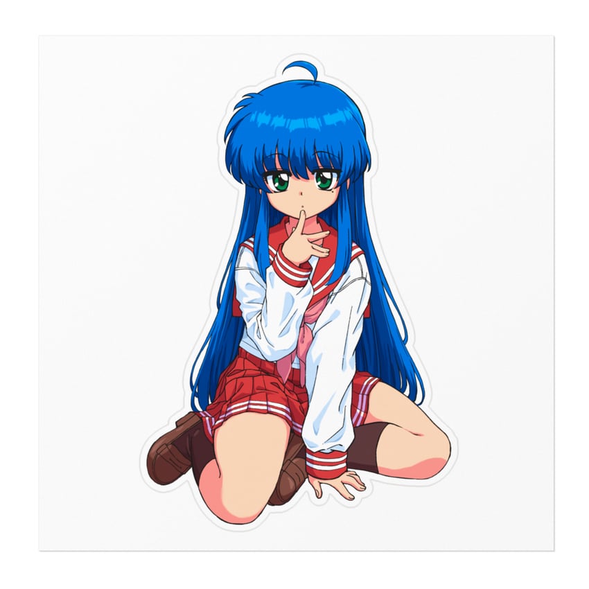 izumi konata (lucky star) drawn by haaam