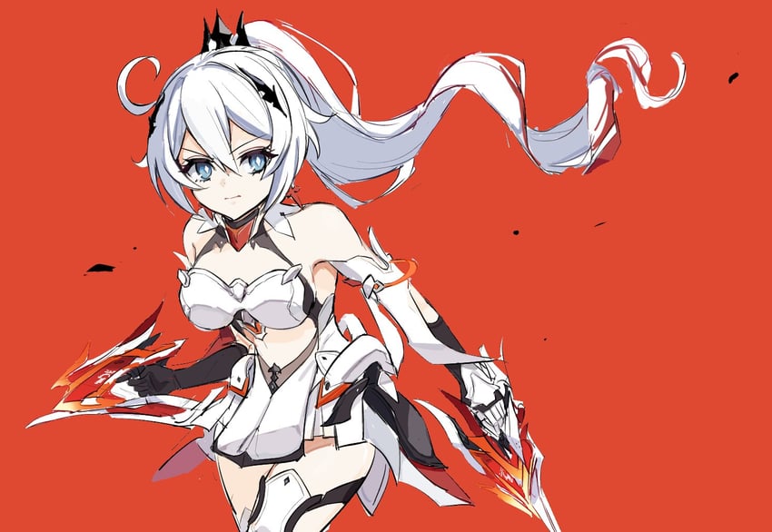 kiana kaslana (honkai and 1 more) drawn by macaroni_0101